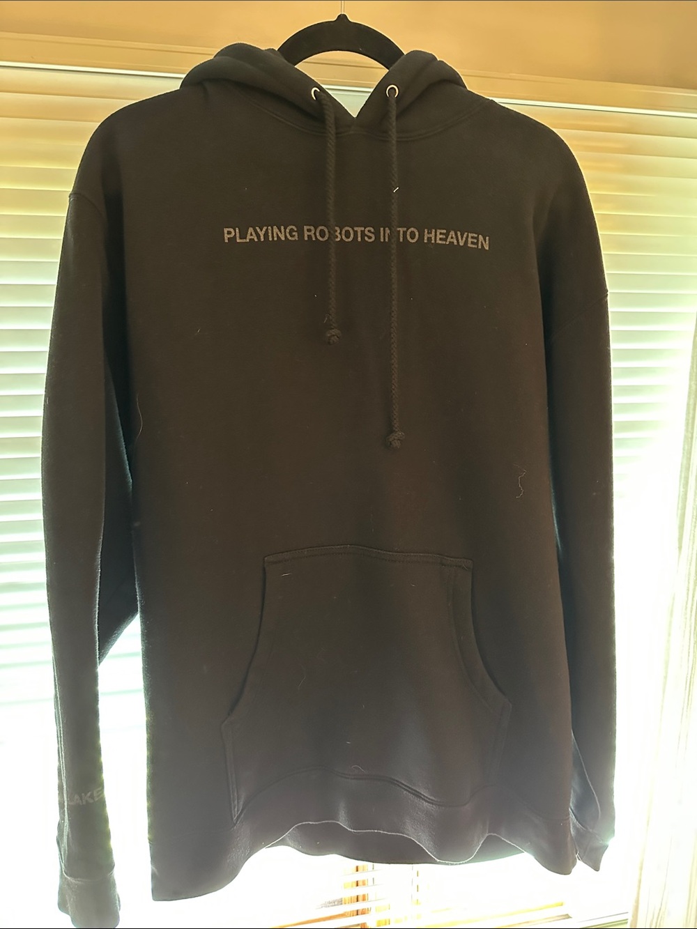 James Blake official merch - Black Pullover Hoodie